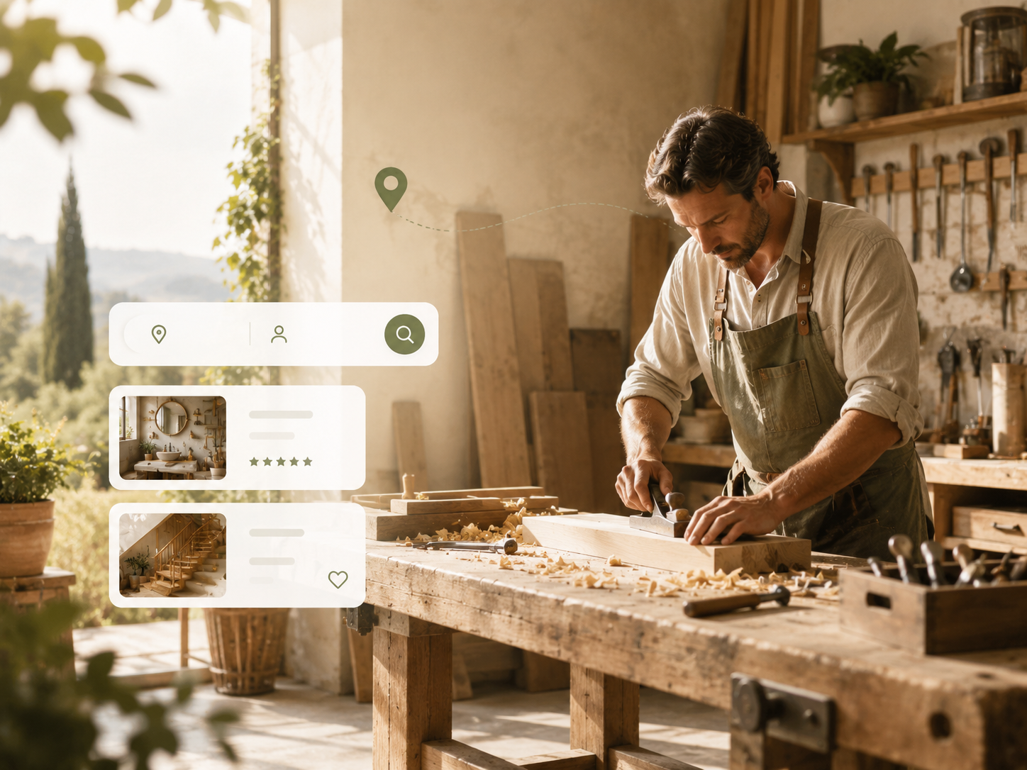 Site internet pour artisan local