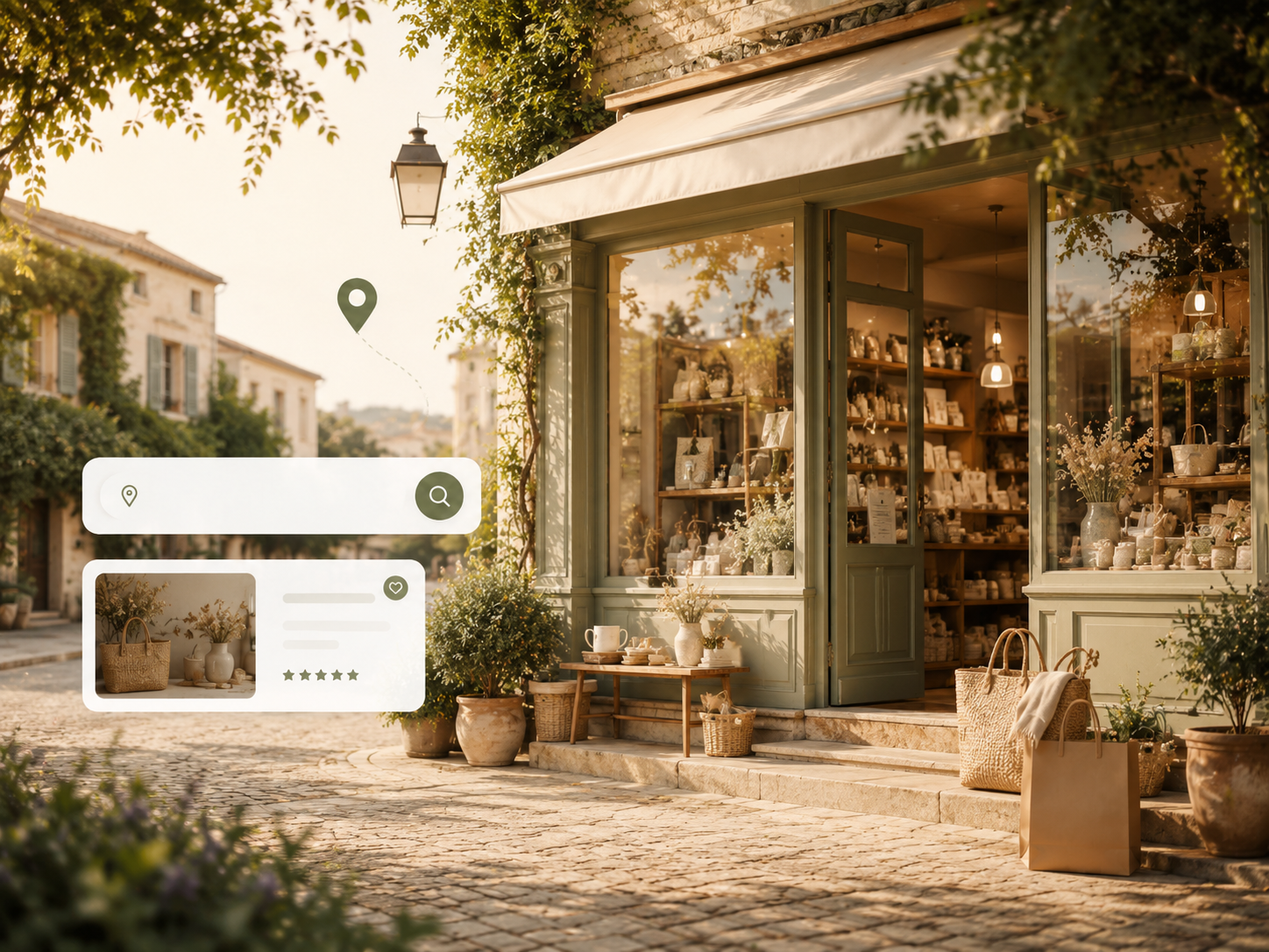 Site internet pour commerce local